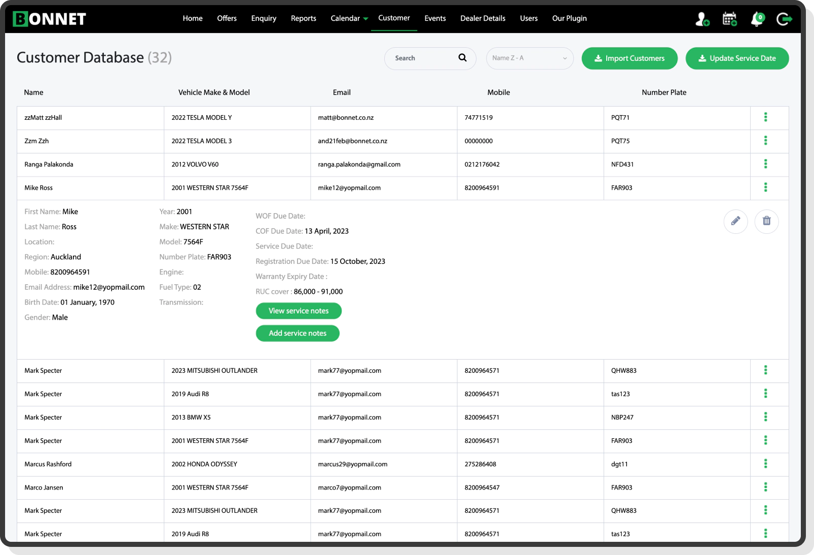 Bonnet mobile app shows charging completion and summary details