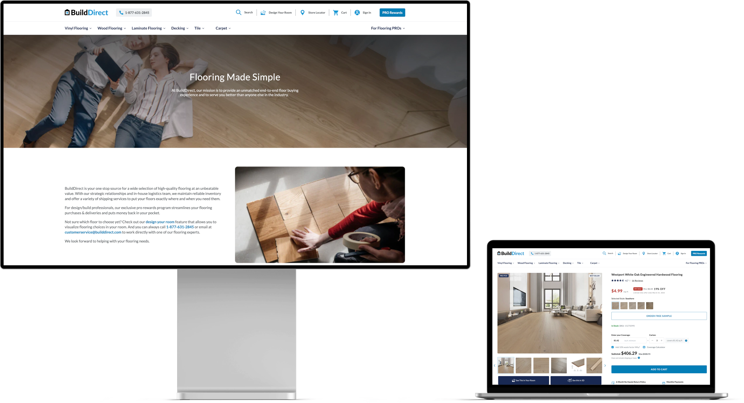 explore hardwood flooring options with builddirect guided buying