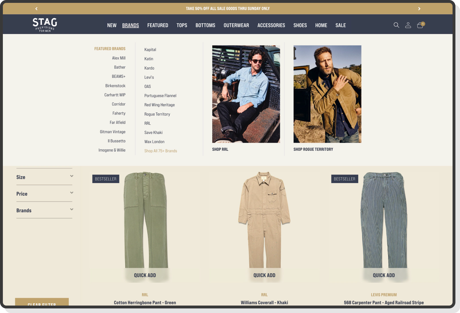 Men's outfit with vintage shirt and casual styling