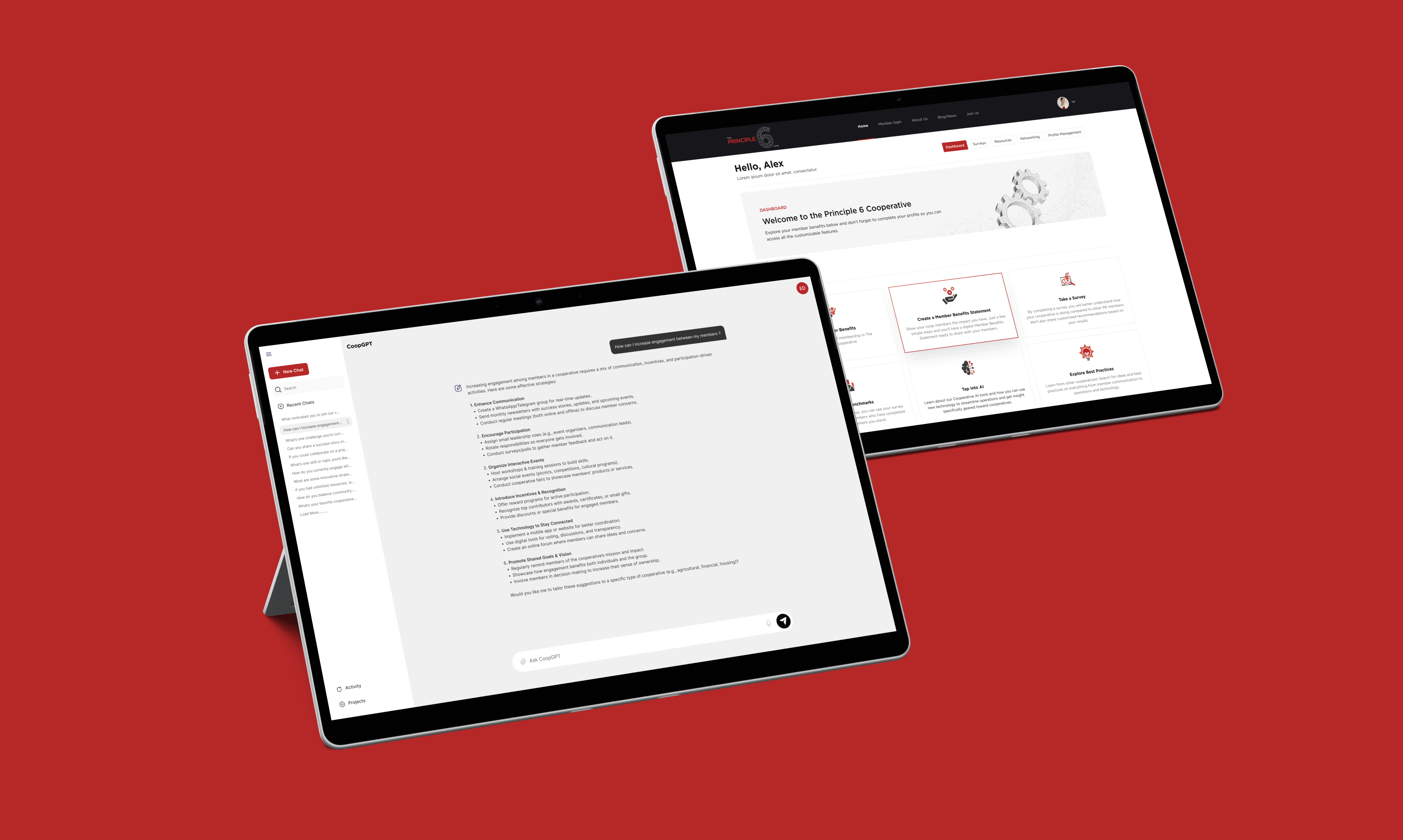 AI Coop Visual Design and Branding Banner