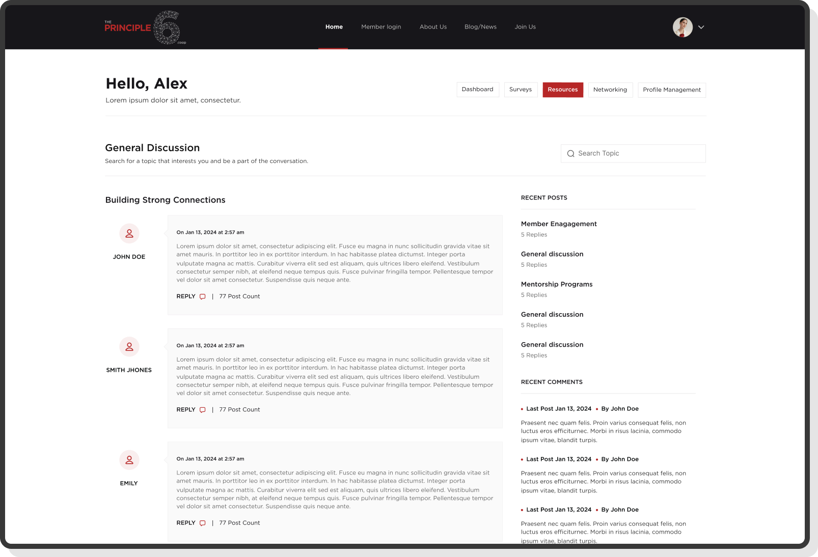 Panel showing AI-generated suggestions and improvements for content