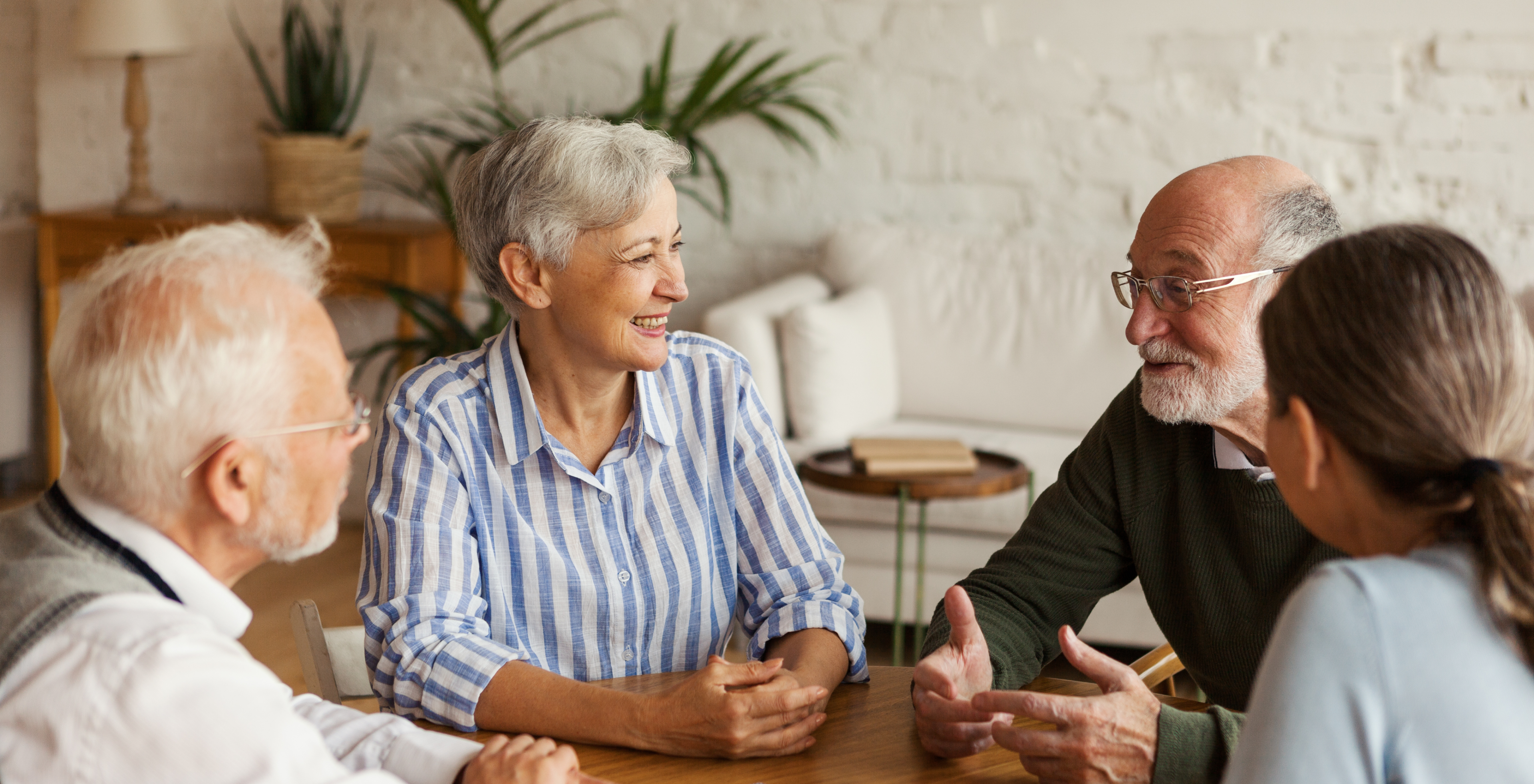 Older adults connecting through storytelling on the Life Story Club platform by EvinceDev