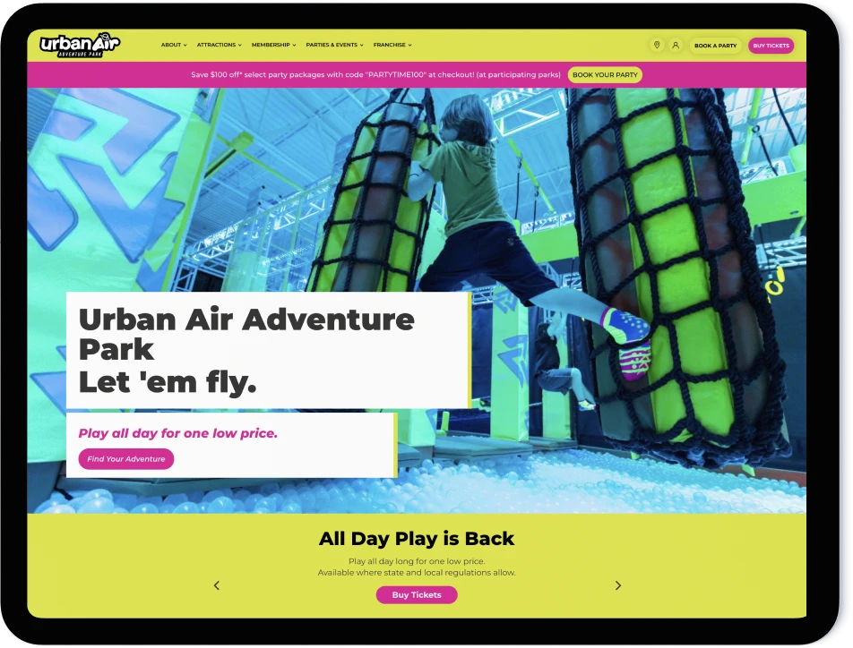 Urban Air Portfolio Card Thumbnail