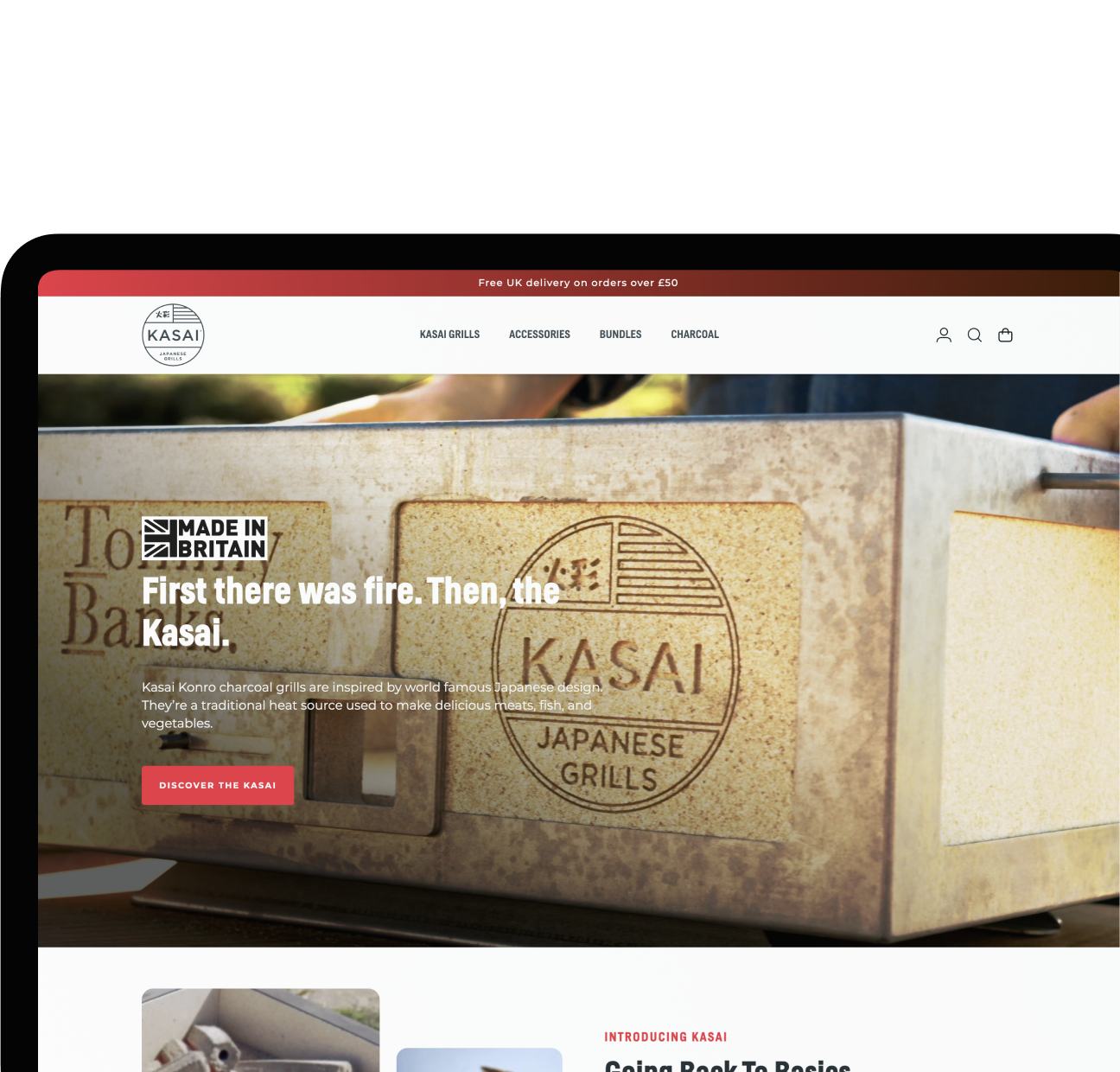 Kasai Grills Konro Digital Experience Shopify Case Study
